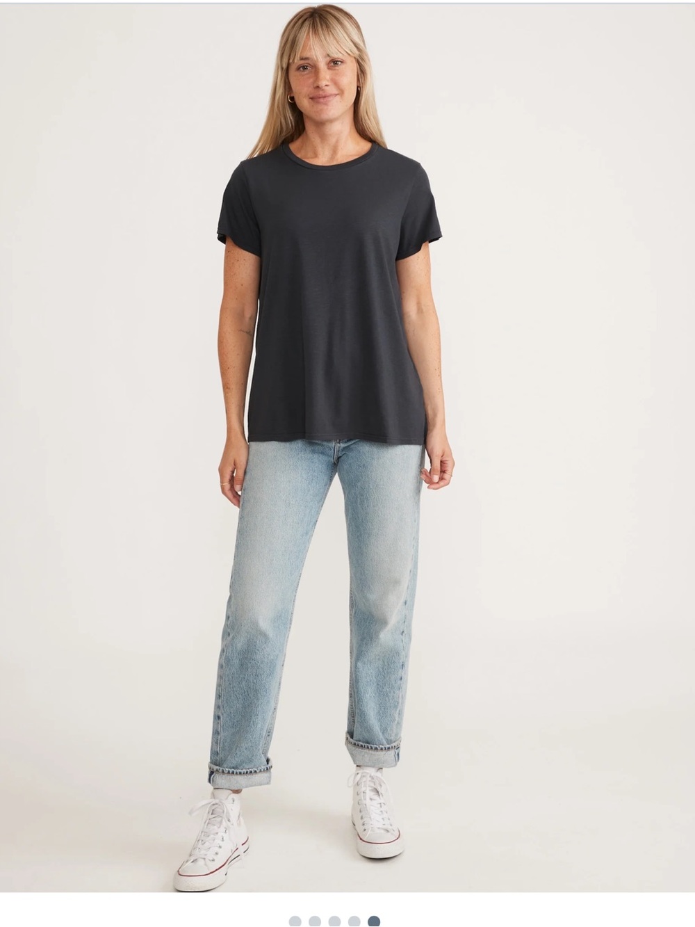 New With Tags Marine Layer Swing Crew Tee Sz M - Picture 5 of 13